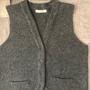 Oak + Fort Knit Vest/Waistcoat